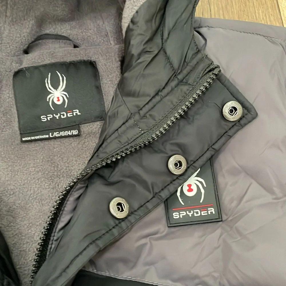 Spyder winter coat boy 14–16